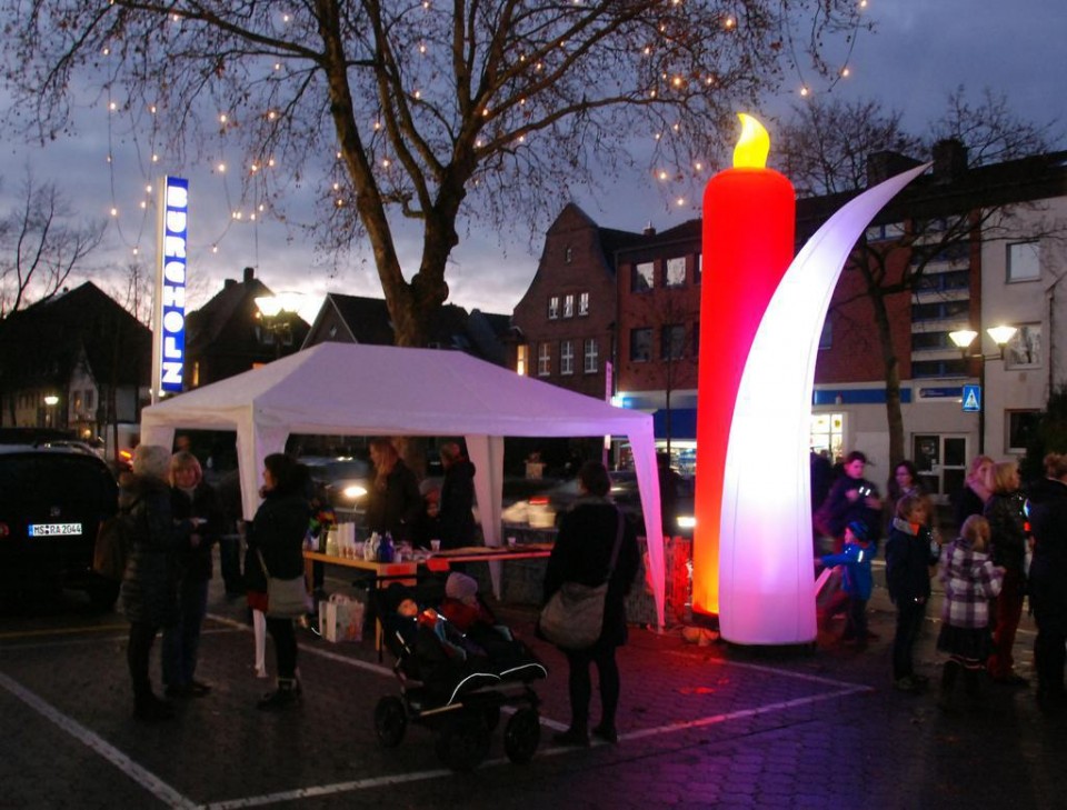 Neben der Prinzbrcke einer der Streitpunkte: Der geplante verkaufsoffene Aventssonntag zum Lichterfest.