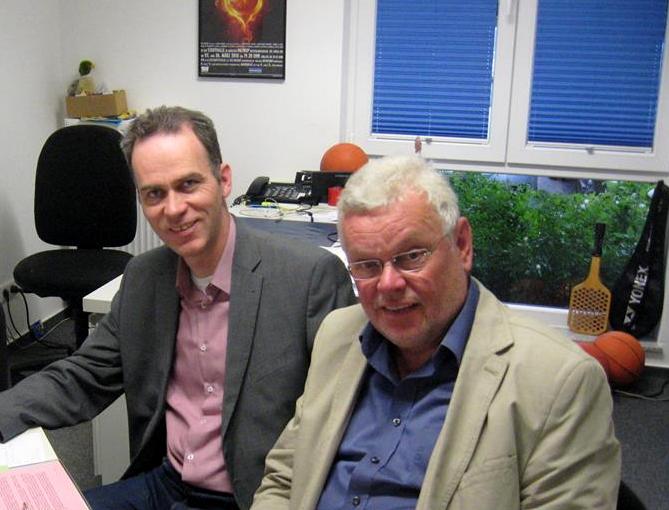 Stefan Leschniok und Georg Berding (von links nach rechts)