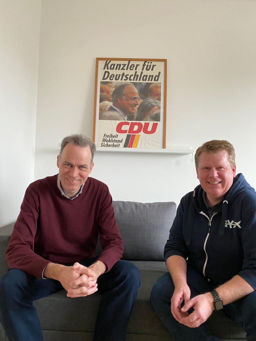 Stefan Leschniok, Marcus Bielefeld (von links nach rechts)