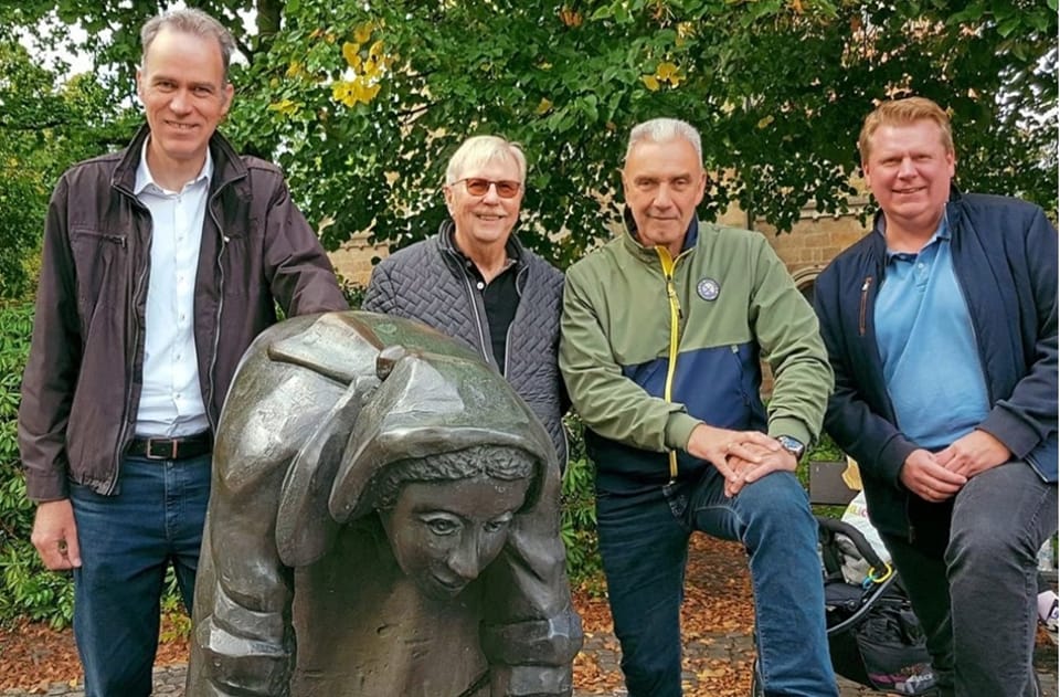 Stefan Leschniok, Dirk Seidel, Christoph Kunstlewe, Marcus Bielefeld (von links nach rechts)